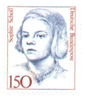 Dauerserie Sophie Scholl 1991